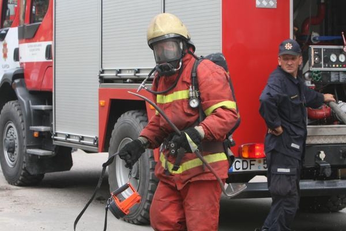 Klaipėdoje, Minijos gatvės namo bute kilo gaisras