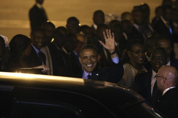 JAV prezidentas Obama pradėjo kelionę po Afrikos šalis