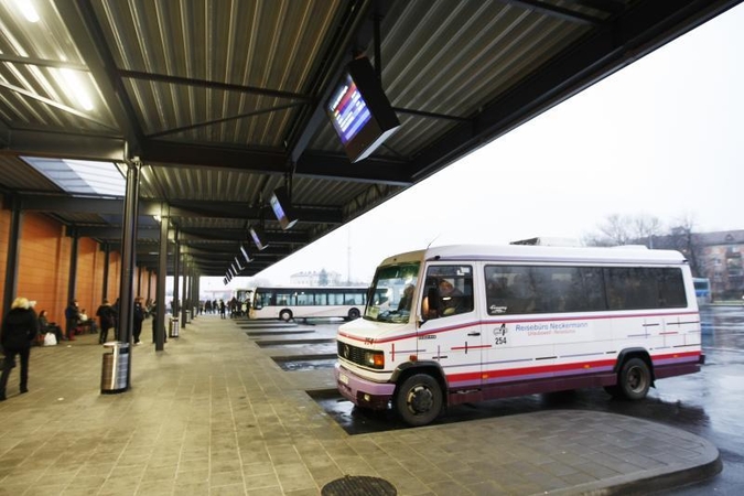 Į Latviją iš Klaipėdos kursuos mažiau autobusų