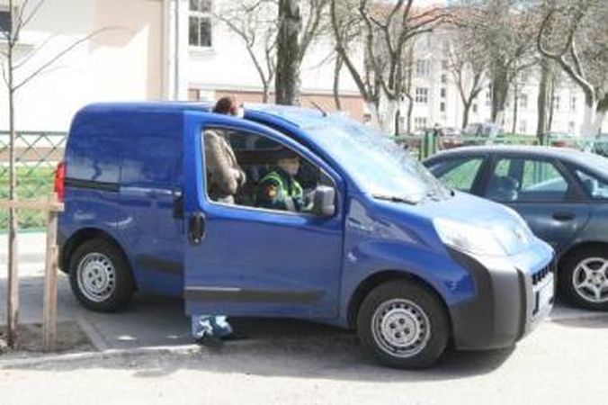 Pokyčiai: šią savaitę eismo kontrolierių automobiliai – ne tokie pastebimi.