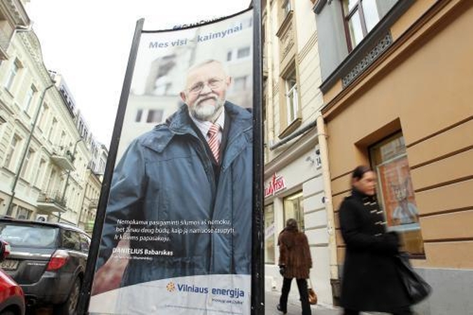 Reklamą apie kaimynus pirko neteisėtai