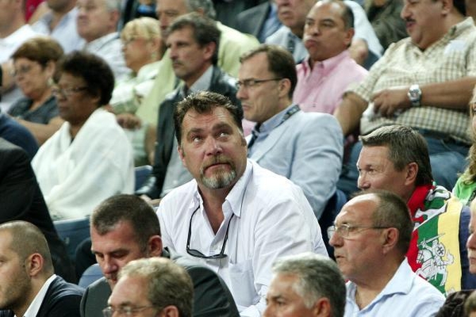 A.Sabonis Kijeve viešėjo kilniu tikslu