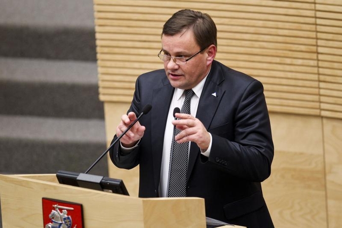 Seimo darbą stabdo lėtapėdė Vyriausybė   