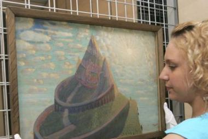 Nauja: M.K.Čiurlionio eskizai vitražų ciklams "Jehova" ir "Mozė" dar niekada nebuvo eksponuoti.
