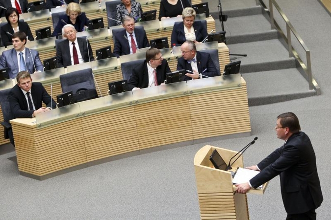 Slapti dokumentai – ne visiems parlamentarams