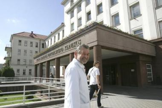 Ateitis: generalinis direktorius profesorius J.Pundzius jau žino, kaip Klinikos atrodys po 50 metų.