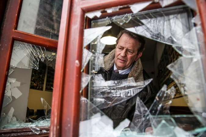 Ieškodamas vandalų žurnalistas V. Mačiulis pasitelkė aiškiaregius