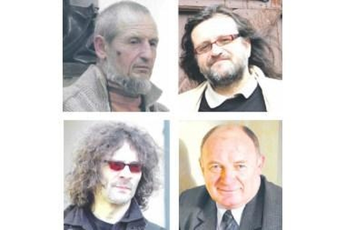 Nominantai: 2010-ųjų Vyriausybės premijai pristatyti Klaipėdos menininkai A.Bosas, S.Jačėnas, B.Šarka ir V.Tetenskas.