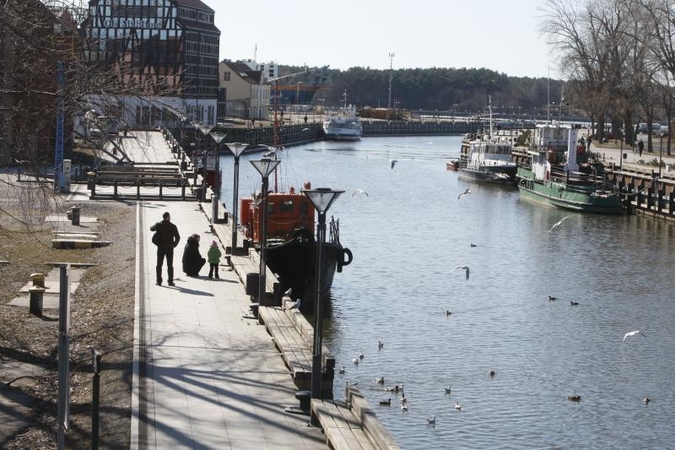 Danės krantinėms suteikta 11 naujų vardų