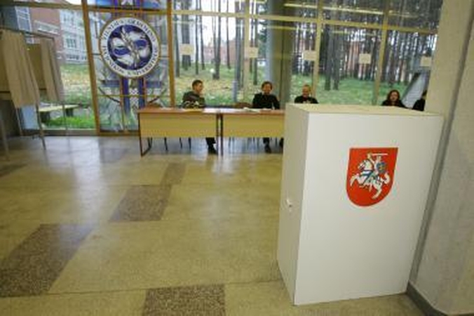 Rinkėjai buvo vangūs