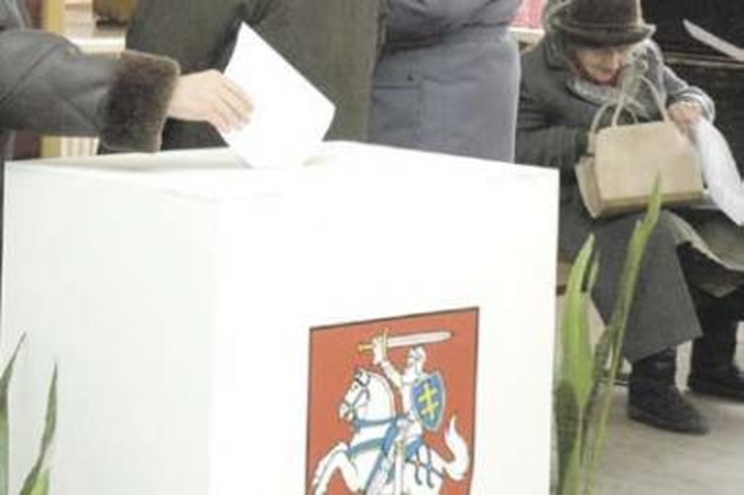 Balsuoti anksčiau – į savivaldybę