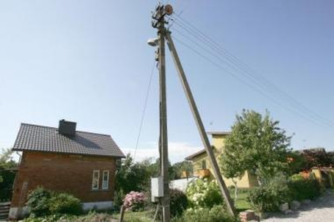 Laukimas: kol kas tik 5 uostamiesčio sodų bendrijos pateikė paraiškas VST dėl elektros tinklų perdavimo.