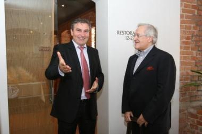 Bendraminčiai: R.Cibauskas ir D.Geringas tvirtai tiki, kad uostamiestyje iškils naujas modernus muzikinis teatras.