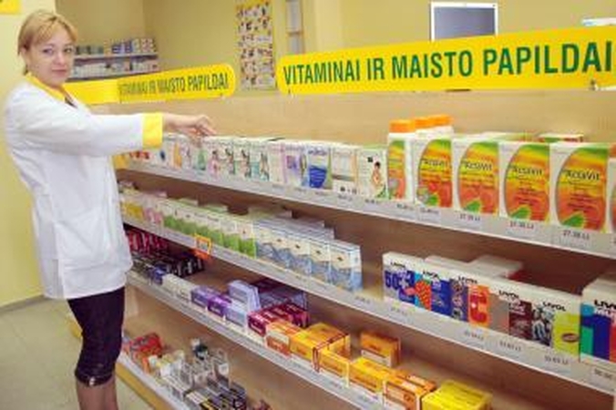 Prisiminkite: maisto papildai negydo