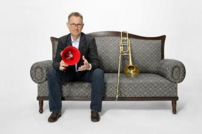 Svečias: viena ryškiausių festivalio žvaigždžių – trombonininkas iš Vokietijos M.Svoboda, kuriam muziką kuria daug garsių kompozitorių.