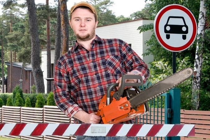 Uostamiestyje daugėja nelegalių barikadų