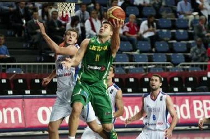 Stiprybė: L.Kleiza pabrėžė, kad pasaulio čempionate kovojusi Lietuvos rinktinė buvo labai vieninga.