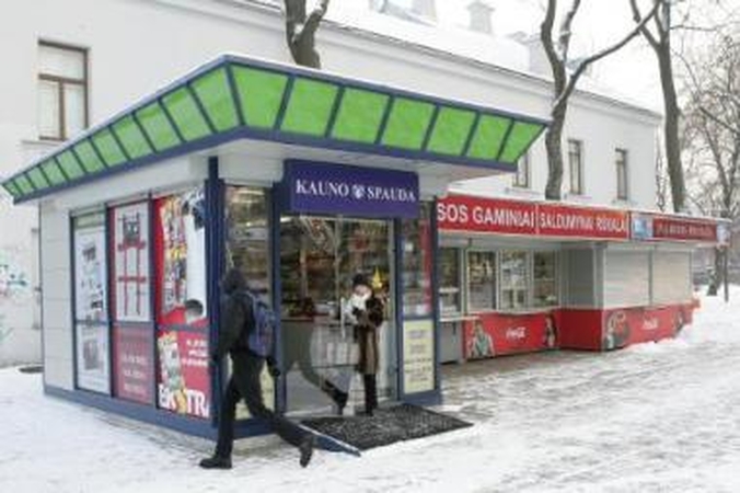Išskirtiniai: miesto valdžia aiškina, kad geri bus tik jų pastatyti kioskai, o dabar veikiančius reikės nugriauti.