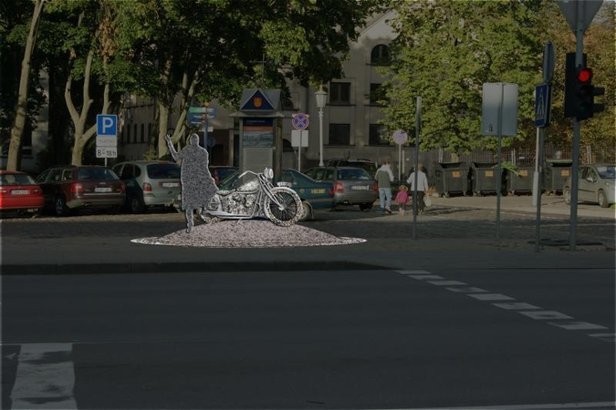 Klaipėdos senamiestyje iškils paminklas motociklizmui   