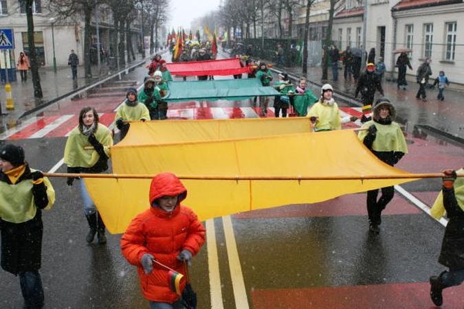 Klaipėdiečiai Lietuvos nepriklausomybės atkūrimo dieną sieks rekordo