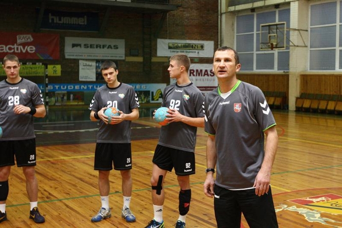 G.Savukynas: rankinio rinktinei šansas pasiekti tikslą – realus