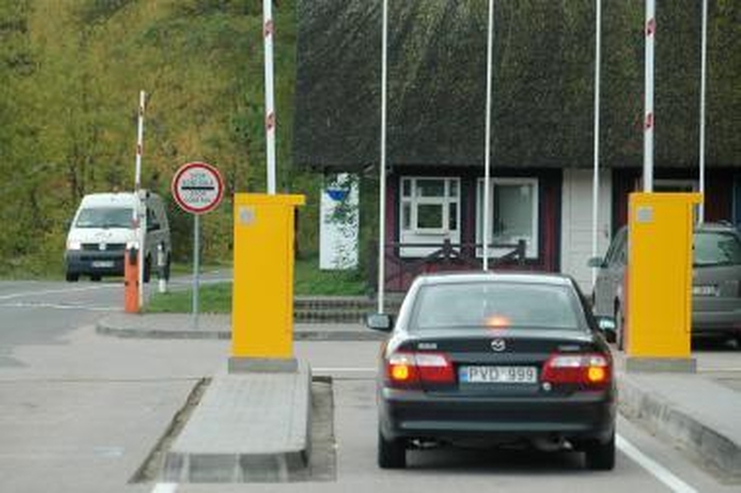 Automatai Neringoje žvangins monetas