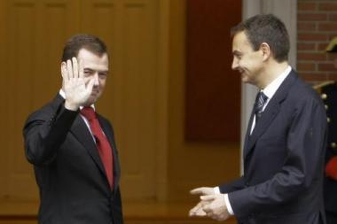 Svyruojantis D.Medvedevo sostas