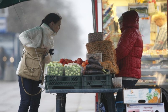 Prekiauti uostamiesčio gatvėse dar nesiveržiama