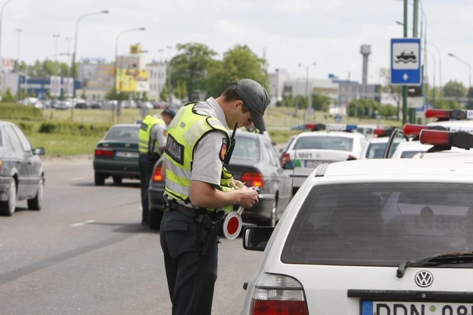 Uostamiesčio policininkai tramdys gatvių chuliganus