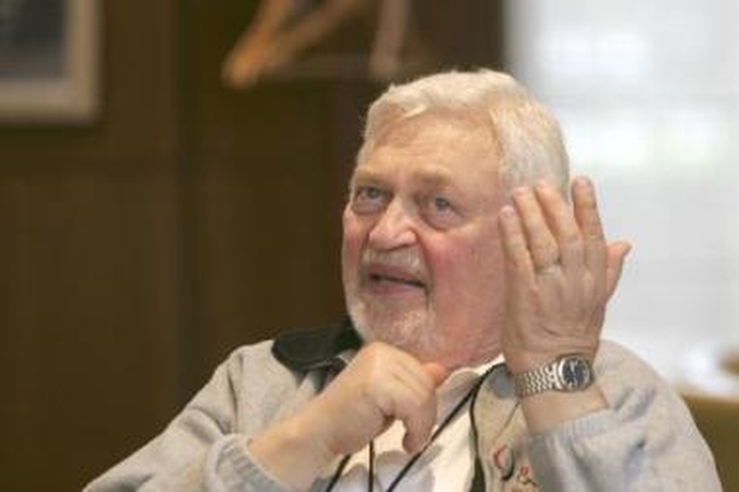 Receptas: A.Grigas įsitikinęs, kad sveikatą padeda išsaugoti geri darbai, sveikas maistas bei šlakelis "šaltos baltos".