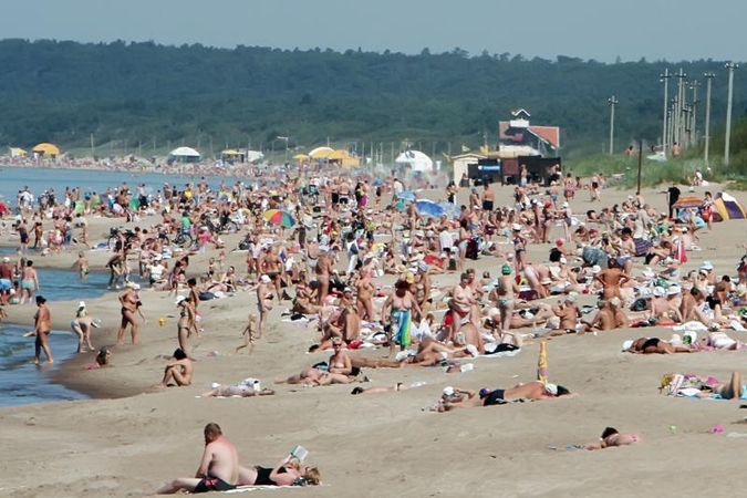 Pajūrio pliažuose pasiklysta ne tik vaikai