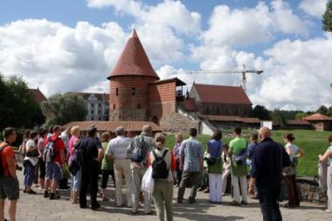 Populiari: Kauno pilis – viena lankomiausių turistų vietų.