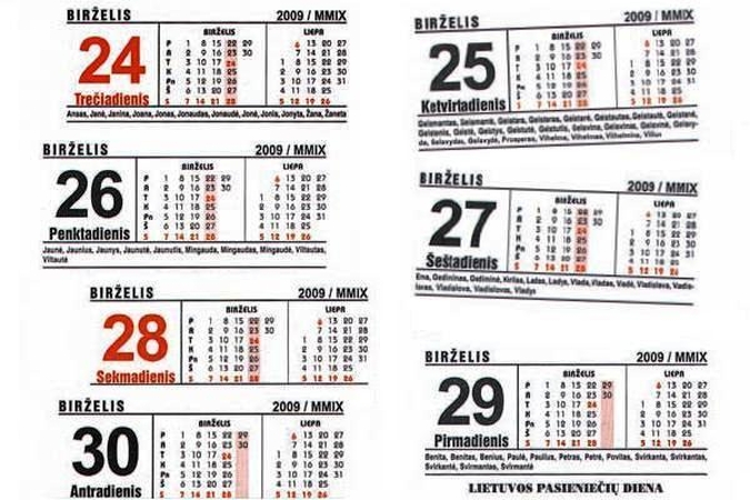 Joninės – 23 kartus per metus