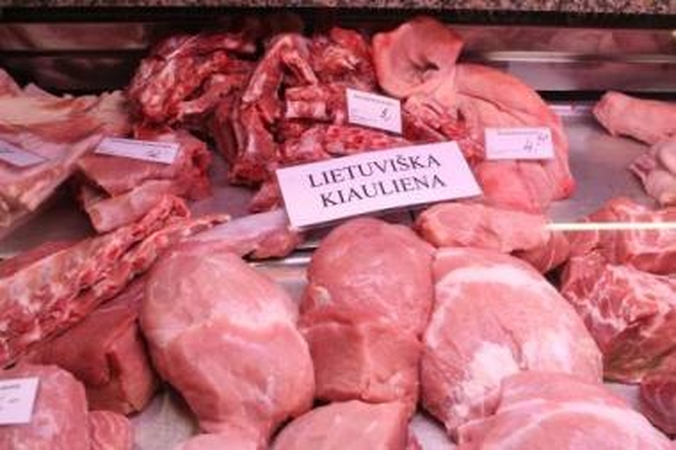 Prekeiviai brangins kiaulieną