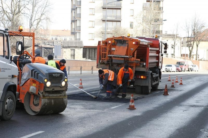 Uostamiesčio gatvių remontui – mažiau litų