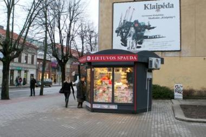 Spaudos kioskai kasmet "perkraustomi"