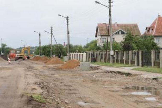 Grius: Dubysos gatvėje namus juosiančių tvorų turėtų nebelikti.