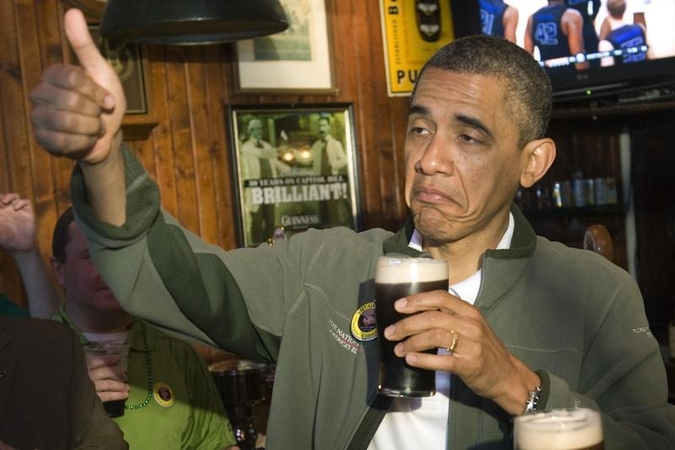 B.Obama rinkėjus vilioja ir alumi