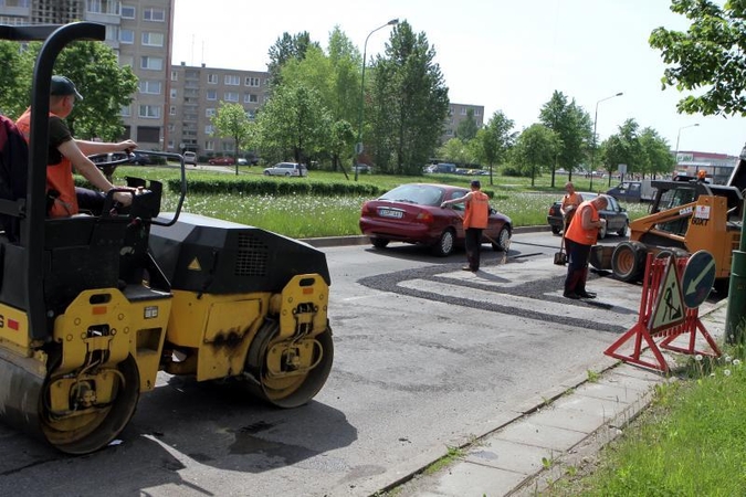 Vairuotojams Klaipėdoje teks apsišarvuoti kantrybe 