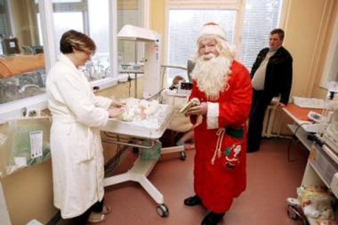 Šventes pasitiks ligoninės palatoje
