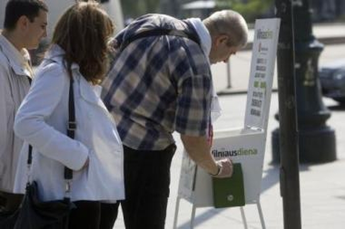 Dosnumas: vilniečiai nelieka abejingi ir monetų organizacijai "Gelbėkit vaikus" nešykšti.