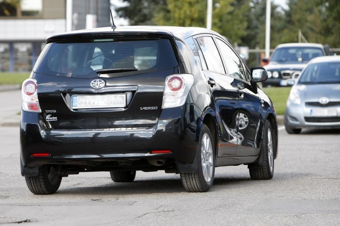 Mašinvagių geidžiamiausias – „Toyota Corolla Verso“