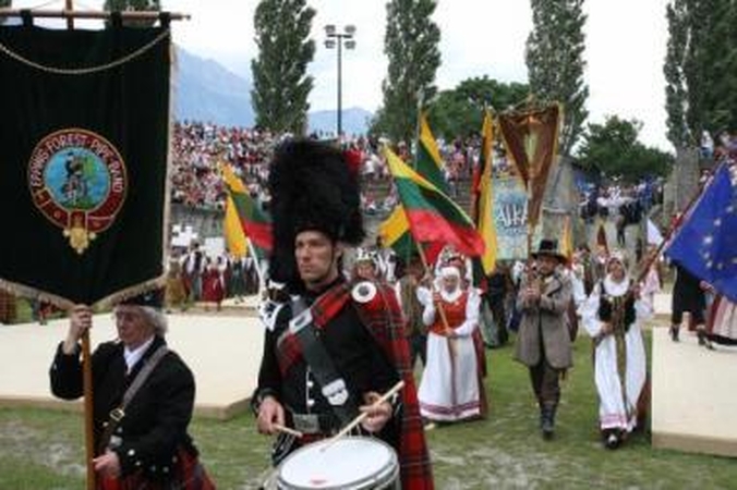 Tradicija: kasmet į vis kitoje šalyje vykstančią "Europiadą" važiuoja  ir Lietuvos kolektyvai.