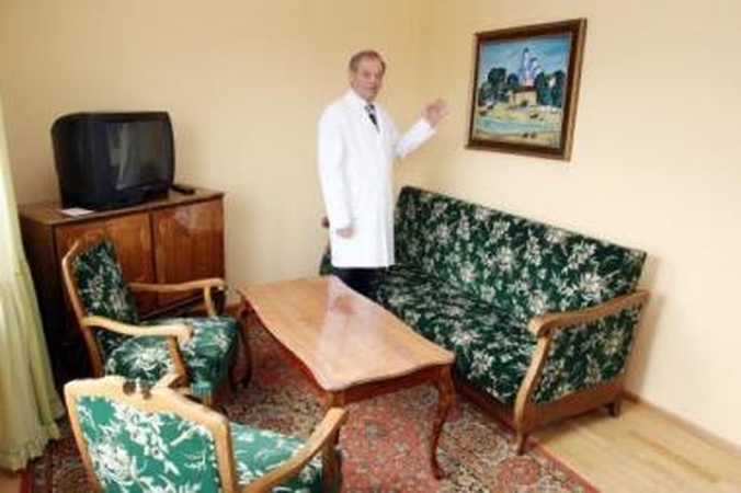 Įspūdis: pasak V.Biskio, prabangia sovietine autentika dvelkiantys kambariai įdomesni užsieniečiams nei mūsų tautiečiams.