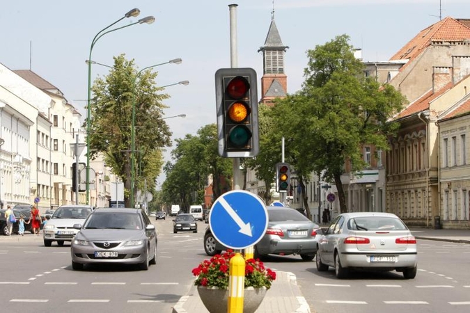 Šviesoforai Klaipėdoje – lyg šmėklos