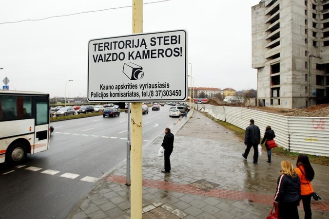 Išjungus vaizdo kameras, Kaune į gatvę geriau nekelti kojos?