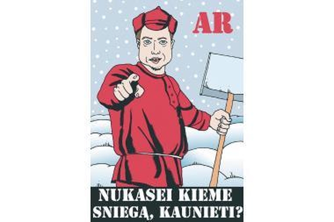 Karikatūra, sukėlusi audrą stiklinėje